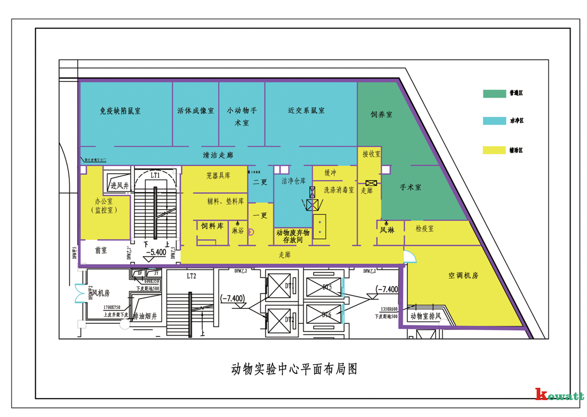 動物實(shí)驗(yàn)室平面設(shè)計(jì)圖